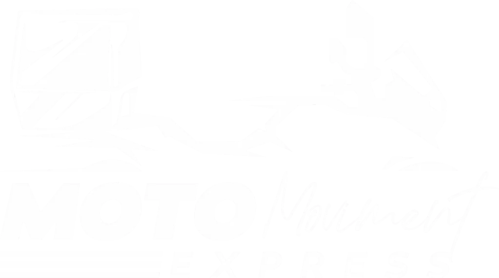 Logotipo brnaca moto moviment express