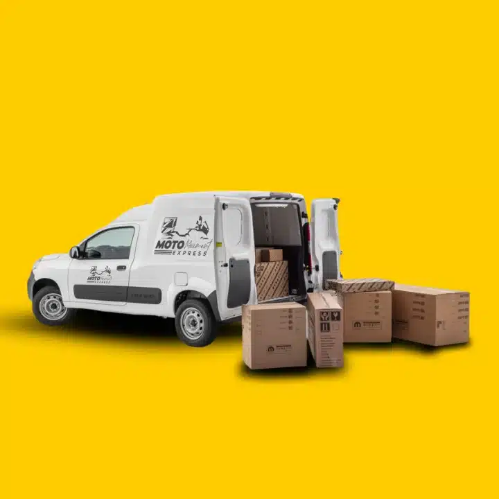 serviço de transporte de cargas via utilitários moto moviment express